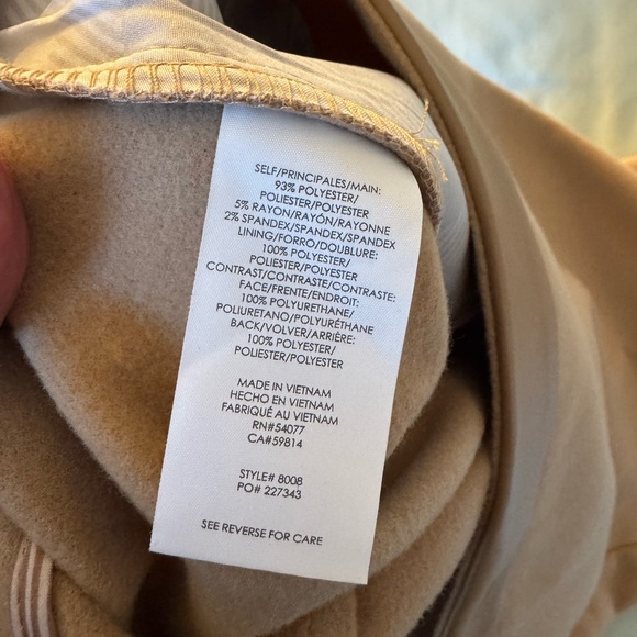 Cabi Heritage Skirt. Camel. Size 16 - Picture 6 of 7